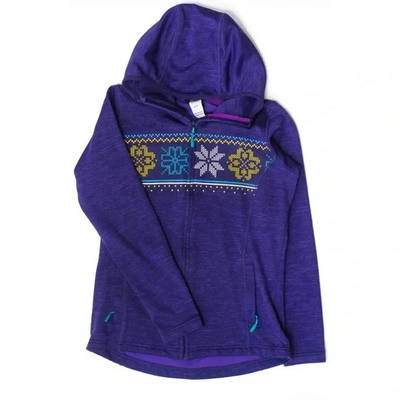 Size S Helly Hansen Women’s Zip Up Hoodie - Selburose Pattern - Picture 1 of 6